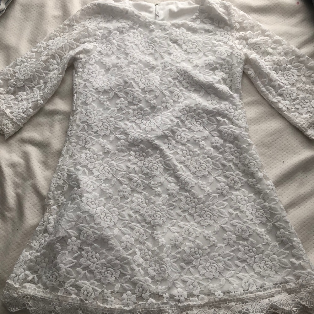 White dress